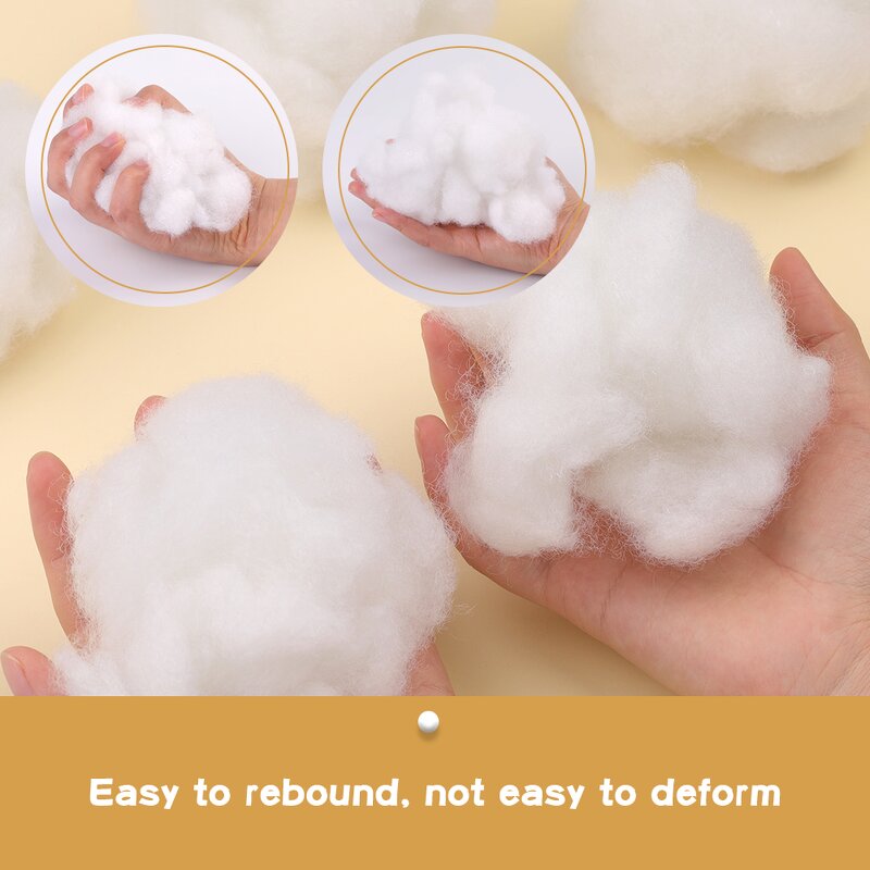 Polyester Fiber Fill Factory - High Quality DIY Dolls Recyclable Polyfill