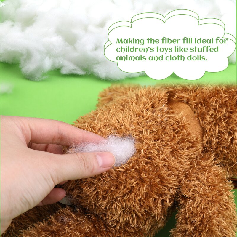 Polyester Fiber Factory - 150-500g Super Soft High Elastic Fill Fiber