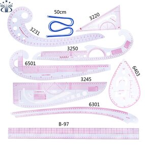 Sewing Ruler Set Factory - Multifunctional Tailor Measuring Curve Ruler