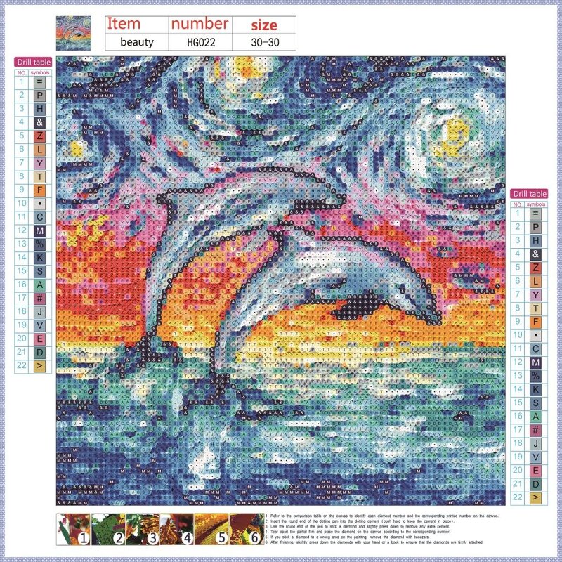 Diamond Painting Kits Factory - 5D Cartoon Animal DIY Diamond Painting