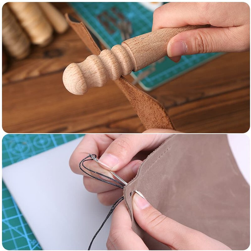 Leather Sewing Kit Factory - 23pcs Leather Crafting Tools Package
