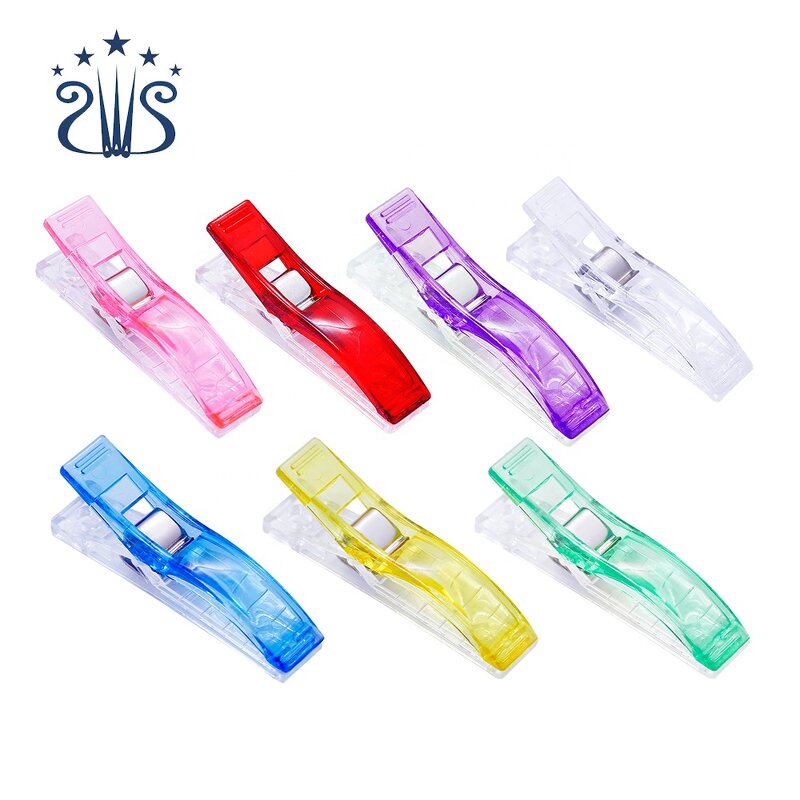 Sewing Clips Factory - Fabric Binding Wonder Long Plastic Binder Clips