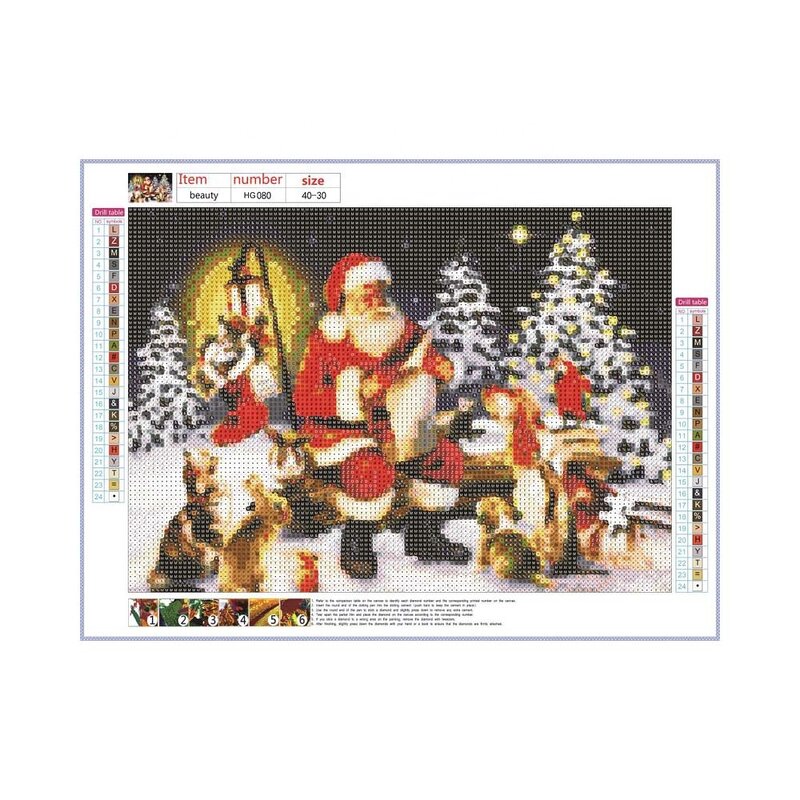 Diamond Painting Kits Factory - Christmas Handmade DIY 5D Diamond Painting