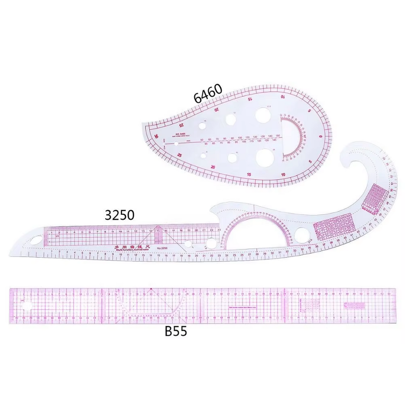 Sewing Ruler Set Factory - DIY Clothing Ruler Sew Drawing Template Set