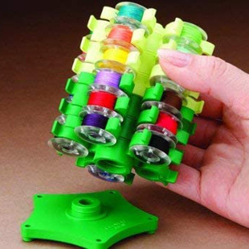 Bobbin Set Factory - Plastic Rotating Removable Bobbin Collection Clip