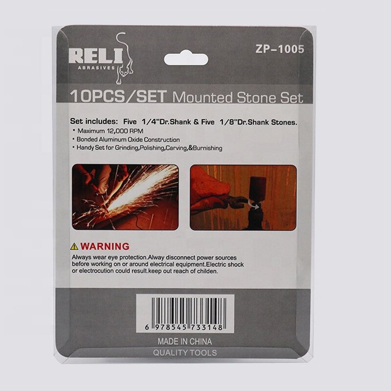 Mounted Stone Set Factory - Top Selling 10Pcs Grinding Cone Head Set