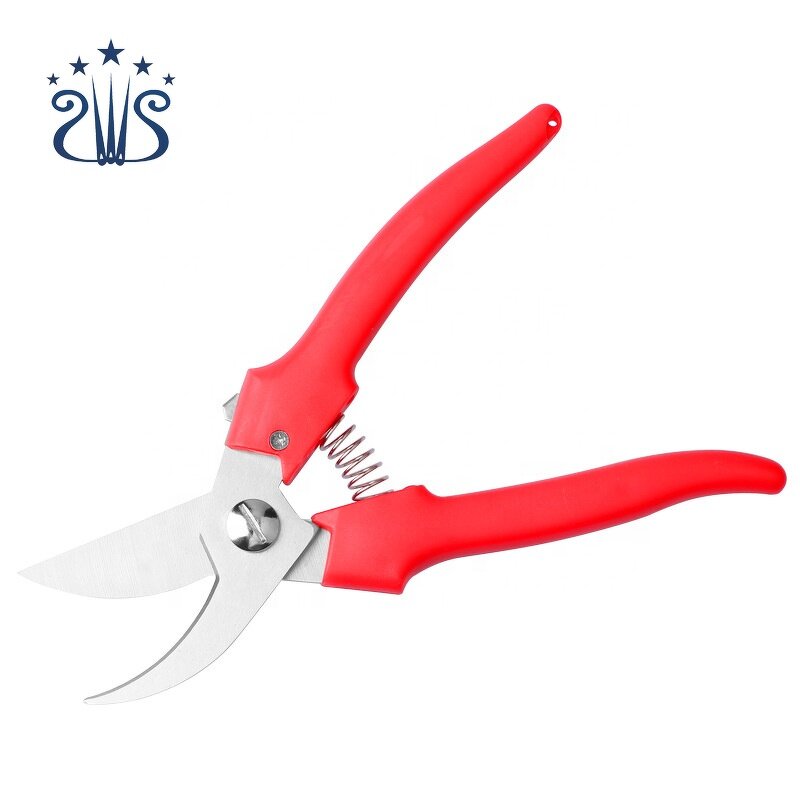 Garden Scissors Factory - Anti-Slip Grip Spring Pruning Stainless Steel