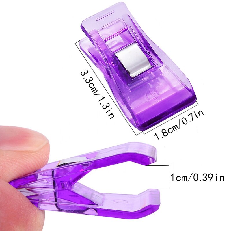 Sewing Clips Factory - Colorful Plastic Clips for Patchwork DIY Crafts
