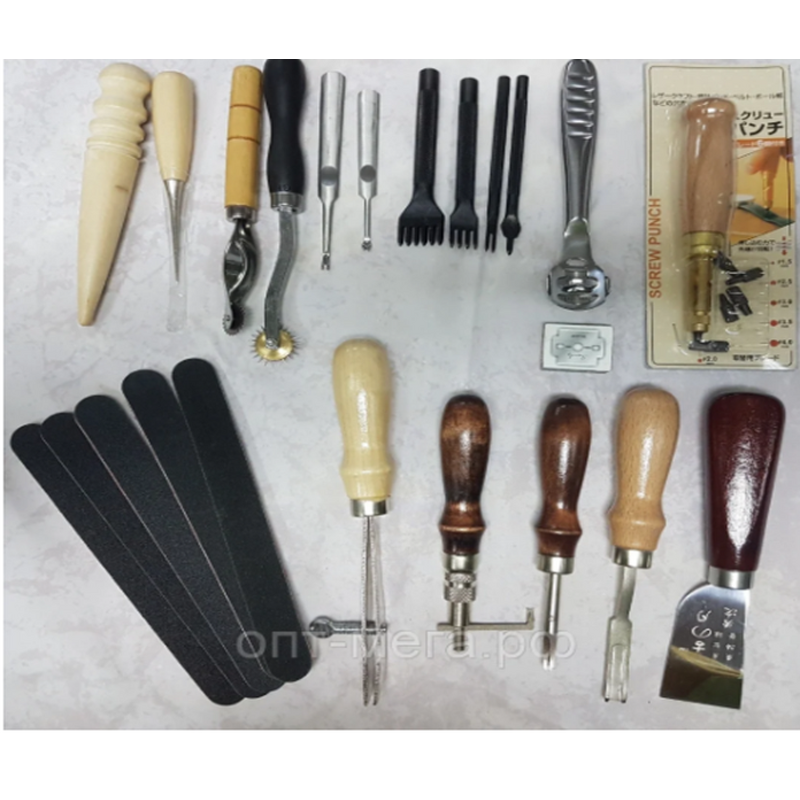 Leather Craft Tools Set Factory - DIY Handmade Sewing Punch Set