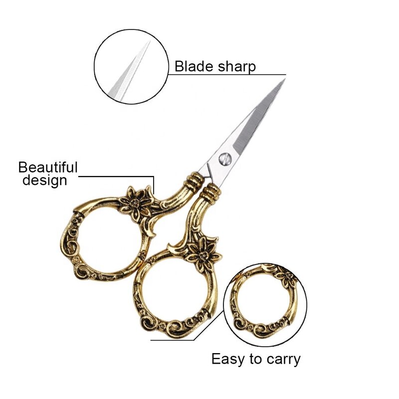 Lash Scissors Factory - High Quality Mini Vintage European Scissors
