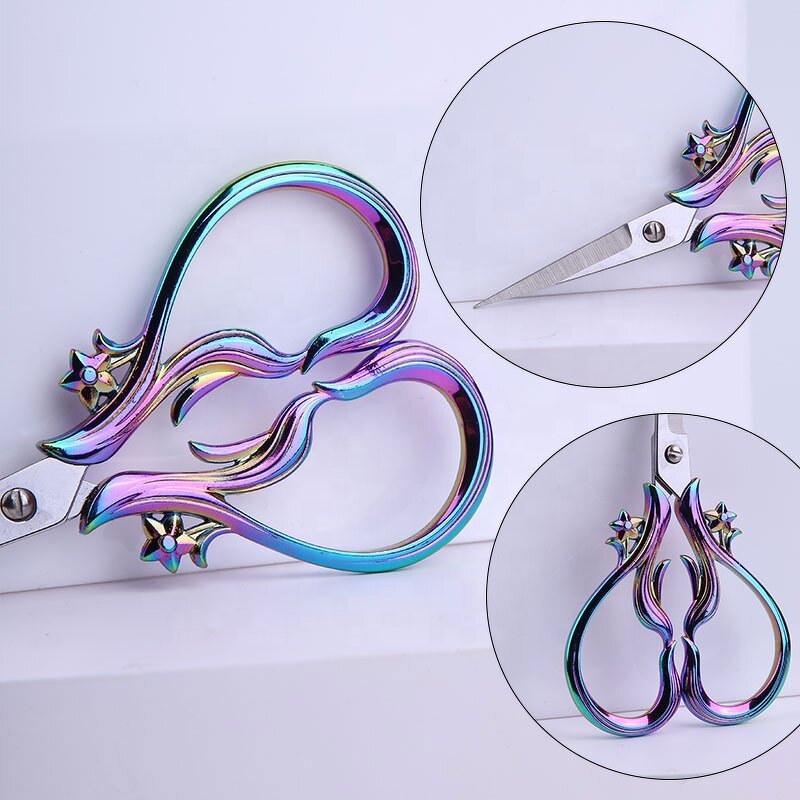 Scissors Factory - Retro Classic Tailor Embroidery Scissors for Fabric