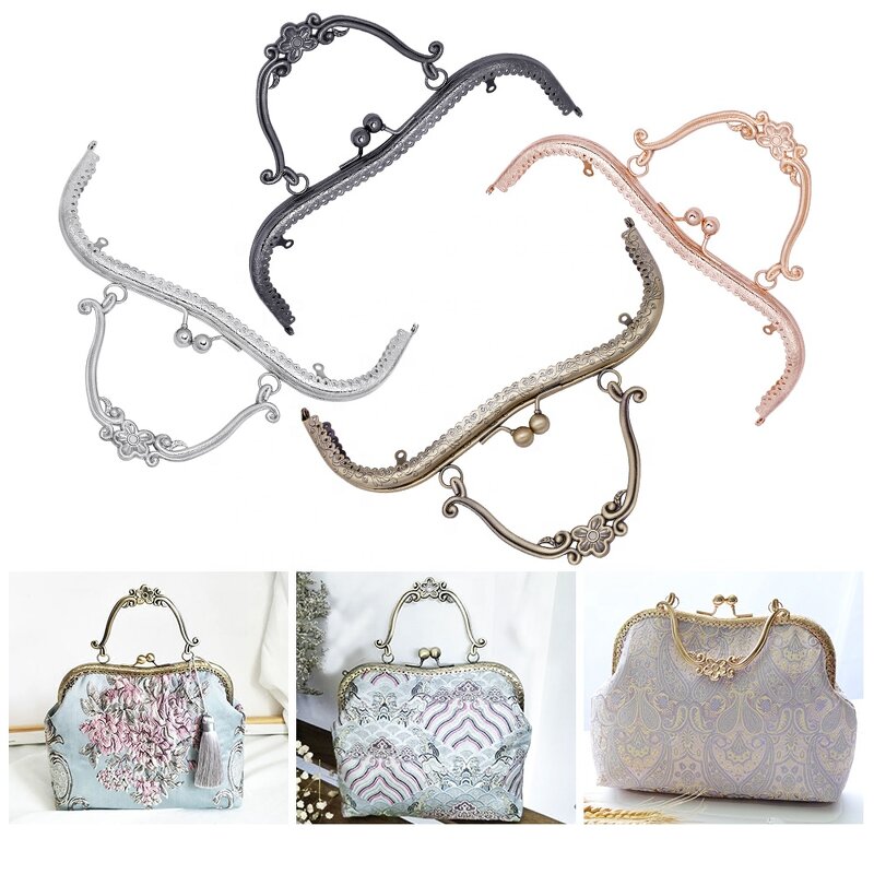 Purse Frame Factory - Kiss Clasp Lock Handbag Metal Frame