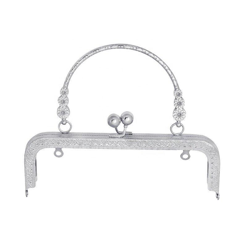 Purse Frame Factory - 18cm/20cm Hot Sale Kiss Clasp Lock Metal Frame