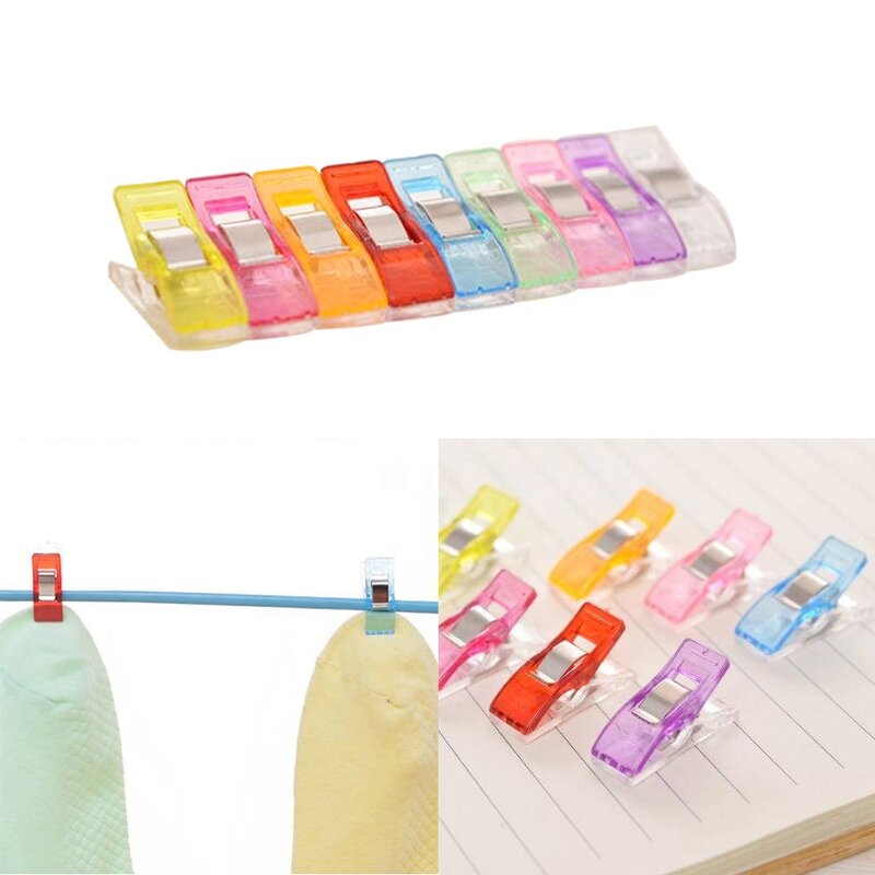 Sewing Clips Factory - Multipurpose Small Plastic Colorful Cloth Clips