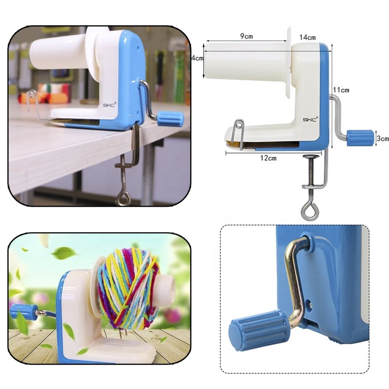 Yarn Winder Machine Factory - SKC Hand Shake Sewing Thread Winding Machine