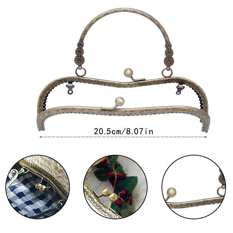 Purse Frame Factory - Wholesale Kiss Clasp Lock Purse Clasp Frame