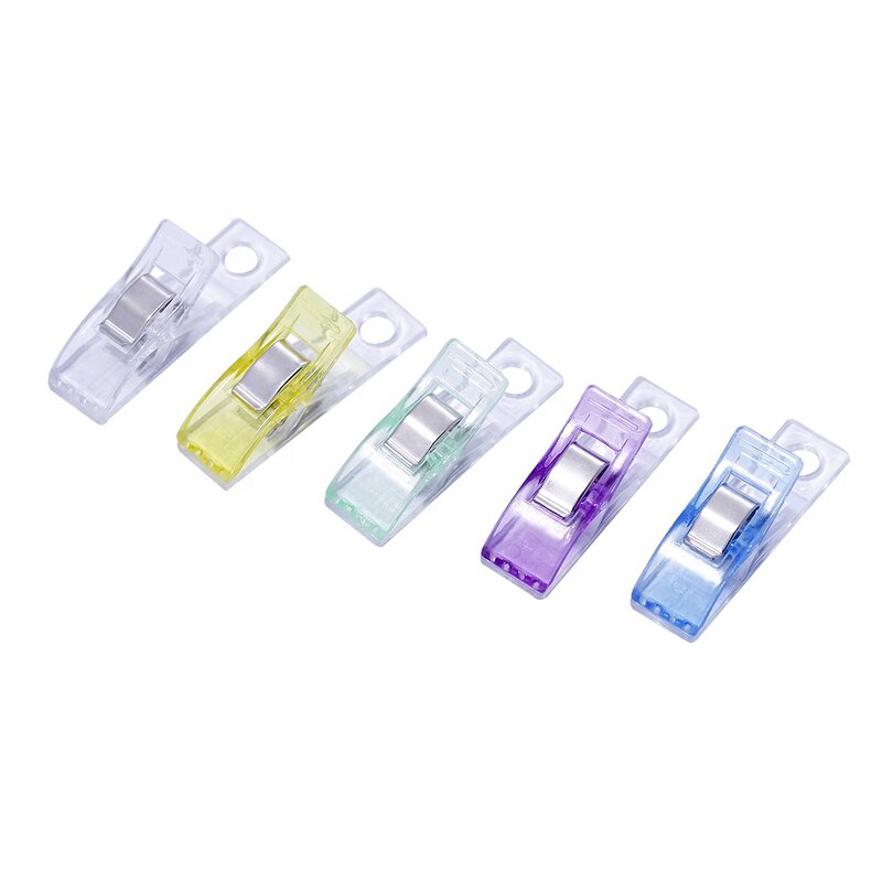 Sewing Clips Factory - Assorted Colors Multipurpose Plastic Craft Clips