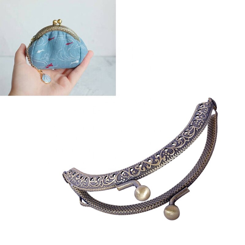 Purse Frame Factory - 6.5-15 cm Kiss Clasp Purse Metal Frame