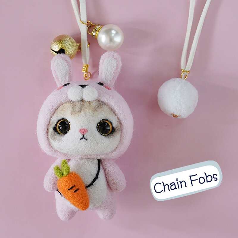 Needle Felting Kit Factory - Factory Direct Sales Rabbit Wool Felt Kit