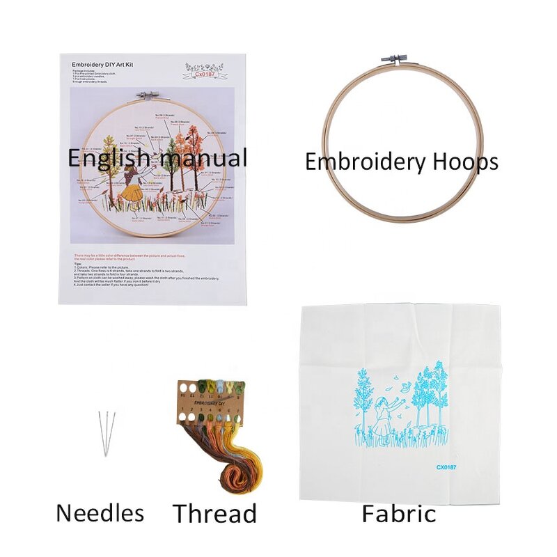 Embroidery Kit Factory - Hot Selling Handmade Set for Beginners DIY