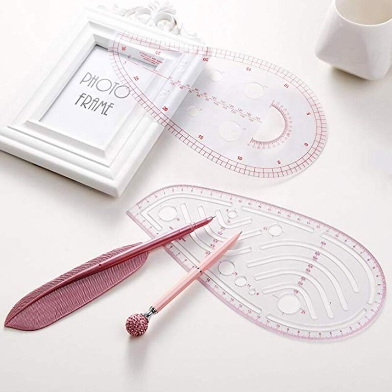 Sewing Ruler Set Factory - 16pcs PVC Metric Dressmaker Ruler Set