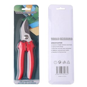 Garden Scissors Factory - Anti-Slip Grip Spring Pruning Stainless Steel