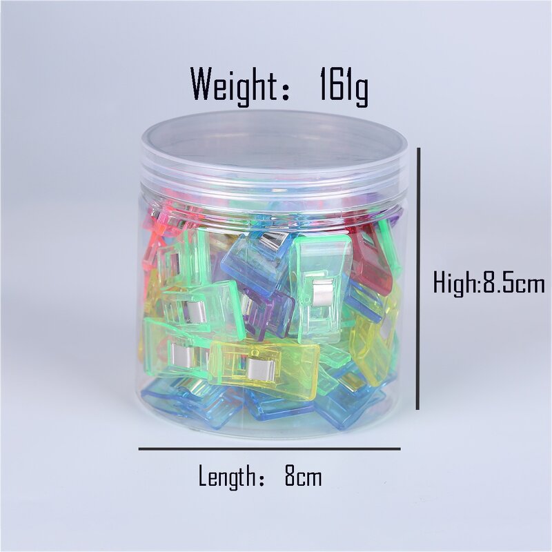 Sewing Clips Factory - 50pcs Wonder Clips Colorful Plastic Fabric Clips