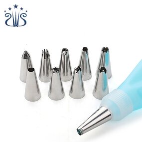 Baking Nozzle Factory - Large Mounted 9 Head Optional Cream Nozzle