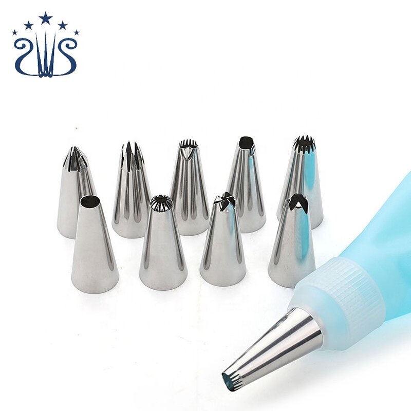 Baking Nozzle Factory - Large Mounted 9 Head Optional Cream Nozzle