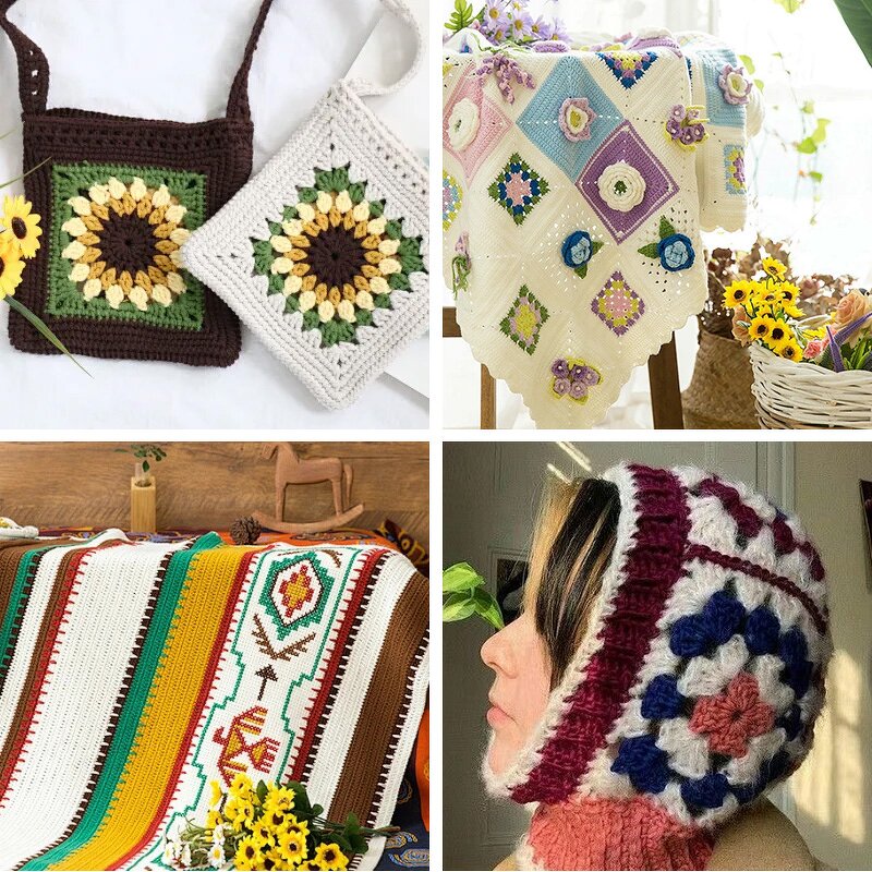 Crochet Hook Factory - SKC Single Colorful Handle Knitting Needle Tool