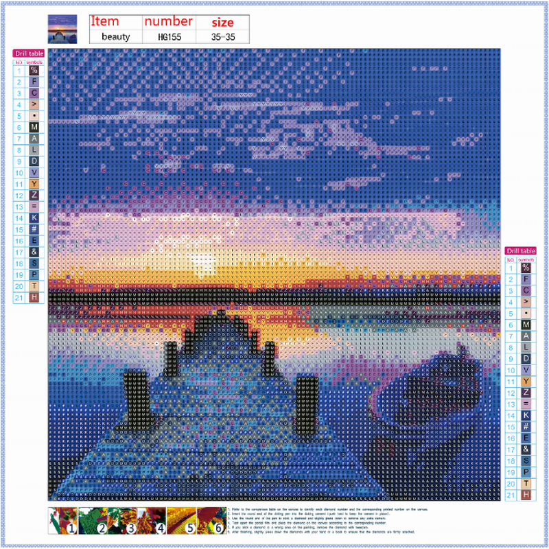 Diamond Painting Kits Factory - 5D Full Landscape DIY Diamond Painting