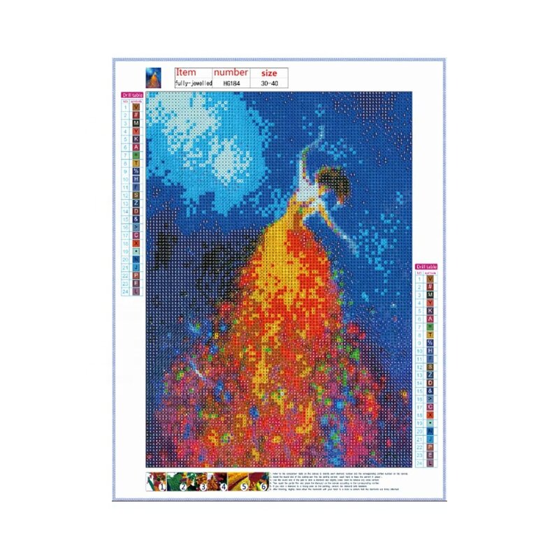 Diamond Painting Kits Factory - 5D Full Beauty Figure DIY Diamond Painting