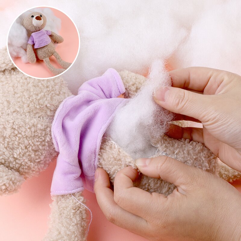 Polyester Fiber Fill Factory - High Quality DIY Dolls Recyclable Polyfill
