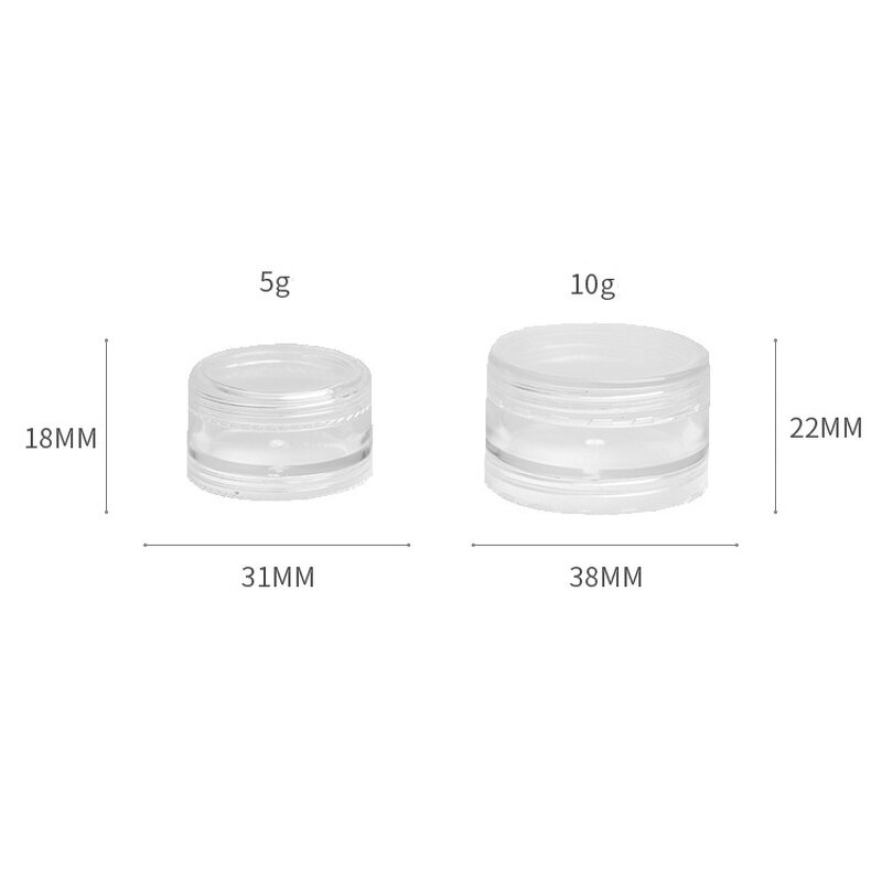 Cream Box Factory - Eye Cream Loose Powder 5g/10g Travel Box