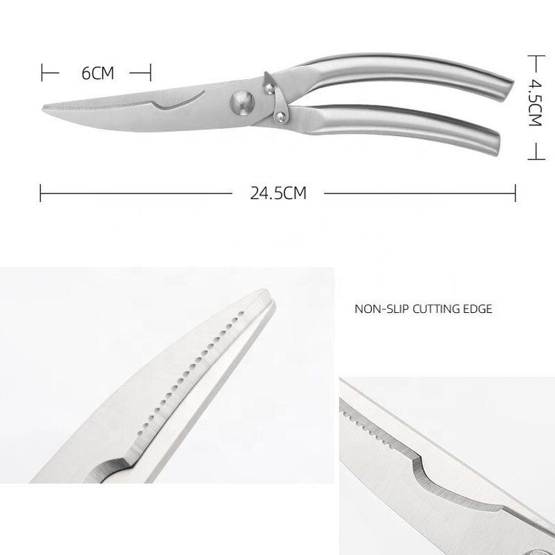 Kitchen Shears Factory - Stainless Steel Poultry Chicken Bone Scissors