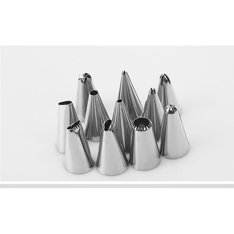 Pastry Nozzle Set Factory - 12Pcs Icing Tip Cake Decorating Tools