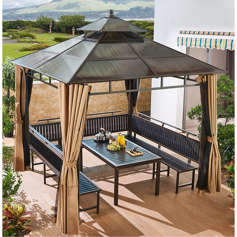 Outdoor Pavilion Manufacturer - Aluminum Alloy Shade Canopy Gazebo