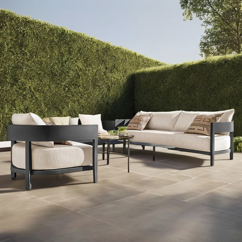 Outdoor Sofa Set Manufacturer - Aluminum Frame Waterproof Sectional