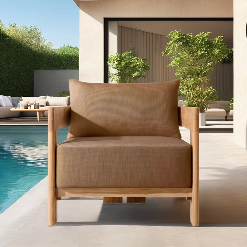 Outdoor Furniture Set Factory - Handcrafted Teak Swivel Lounge Set