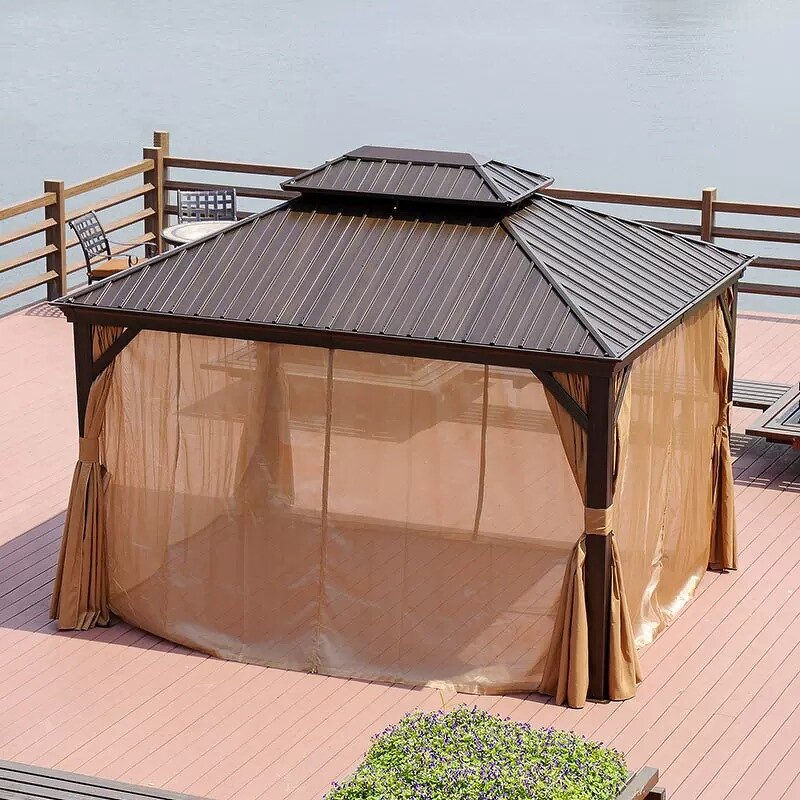 Outdoor Gazebo Manufacturer - Aluminum Alloy Villa Courtyard Pavilion