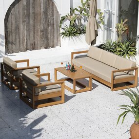 Outdoor Sofa Set Factory - Wholesale Aluminum Frame Patio Furniture