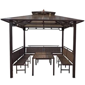 Outdoor Pavilion Manufacturer - Aluminum Alloy Shade Canopy Gazebo