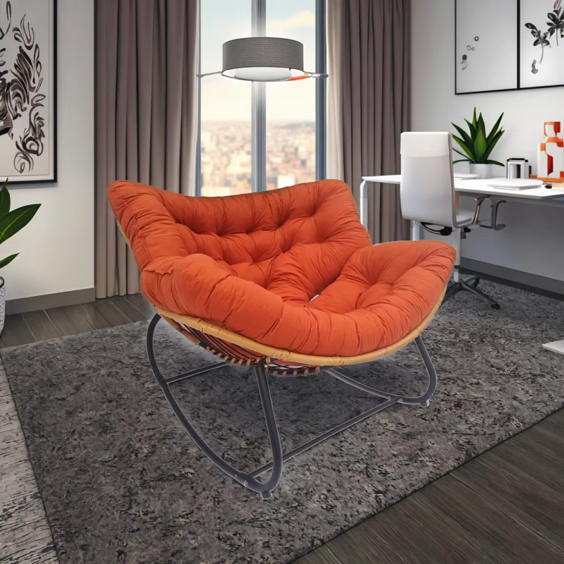 Rocking Chair Factory - Hot Sale Metal Cushion Chaise Lounge