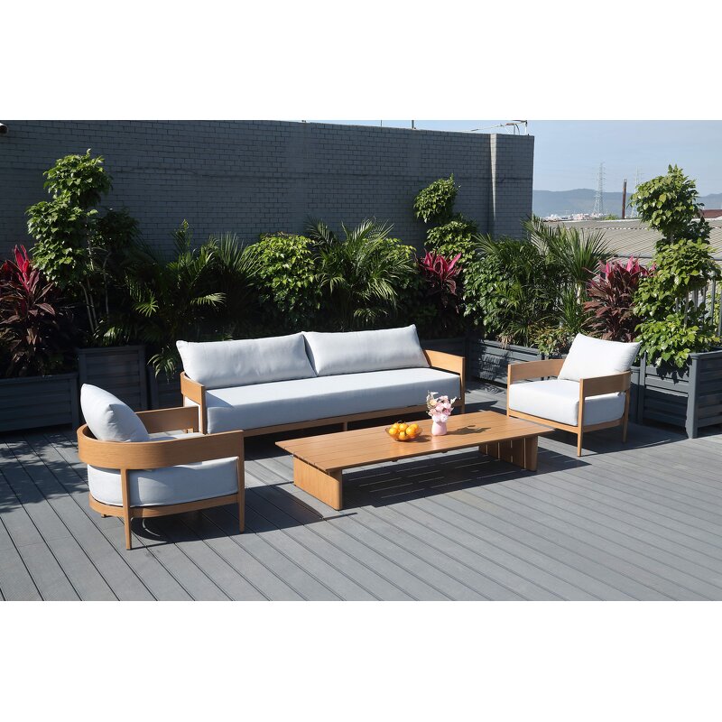 Outdoor Sofa Set Factory - Direct Aluminum Resort Lounge Furniture