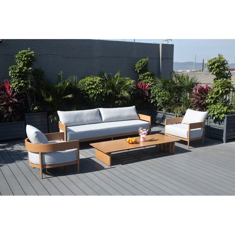 Outdoor Sofa Set Factory - Direct Aluminum Resort Lounge Furniture