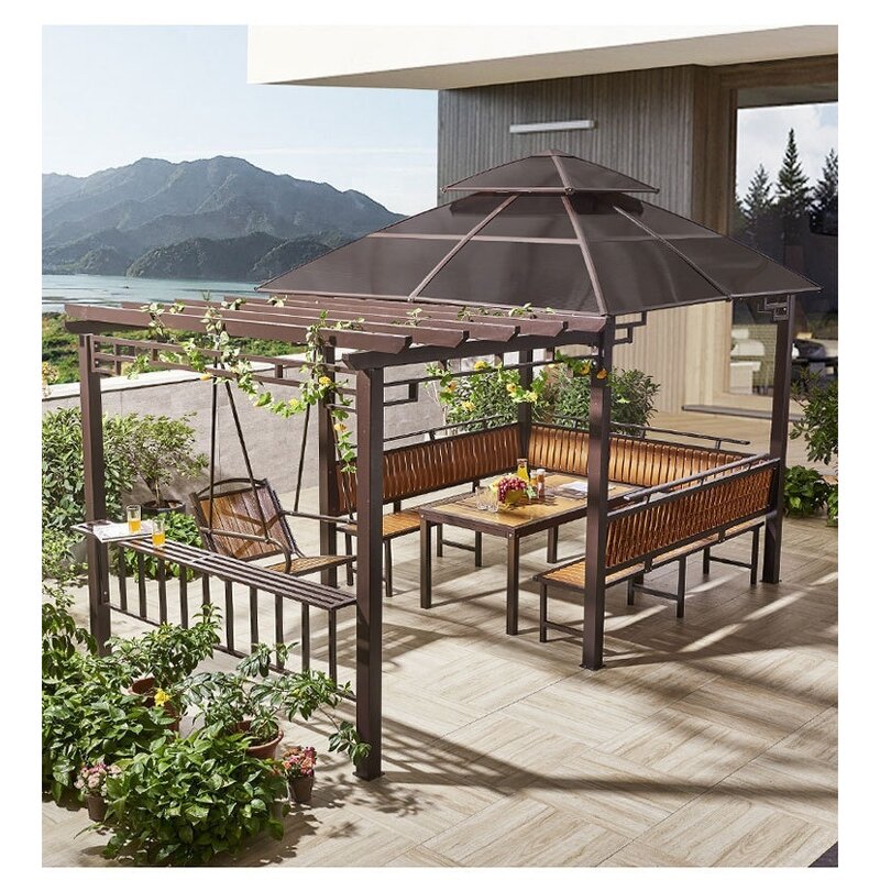 Outdoor Pergola Manufacturer - Villa Garden Sunshade Canopy Tent