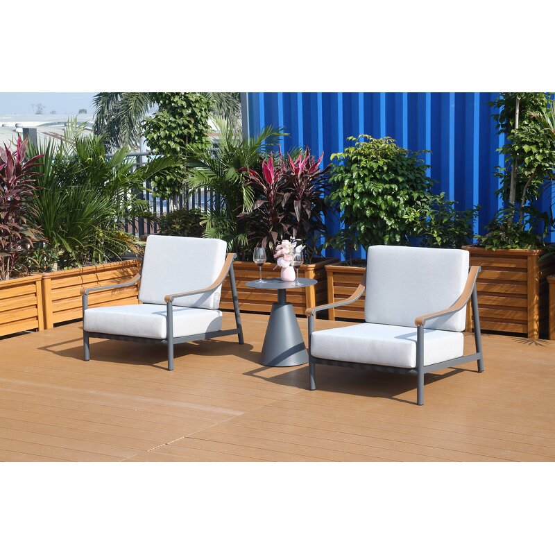 Outdoor Lounge Set Factory - Hot Sale Aluminum Sofa Table Set