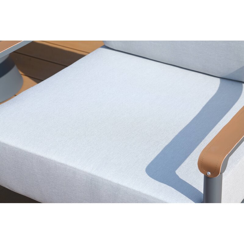 Outdoor Conversation Set Factory - Direct Aluminum Luxury Sofa Set