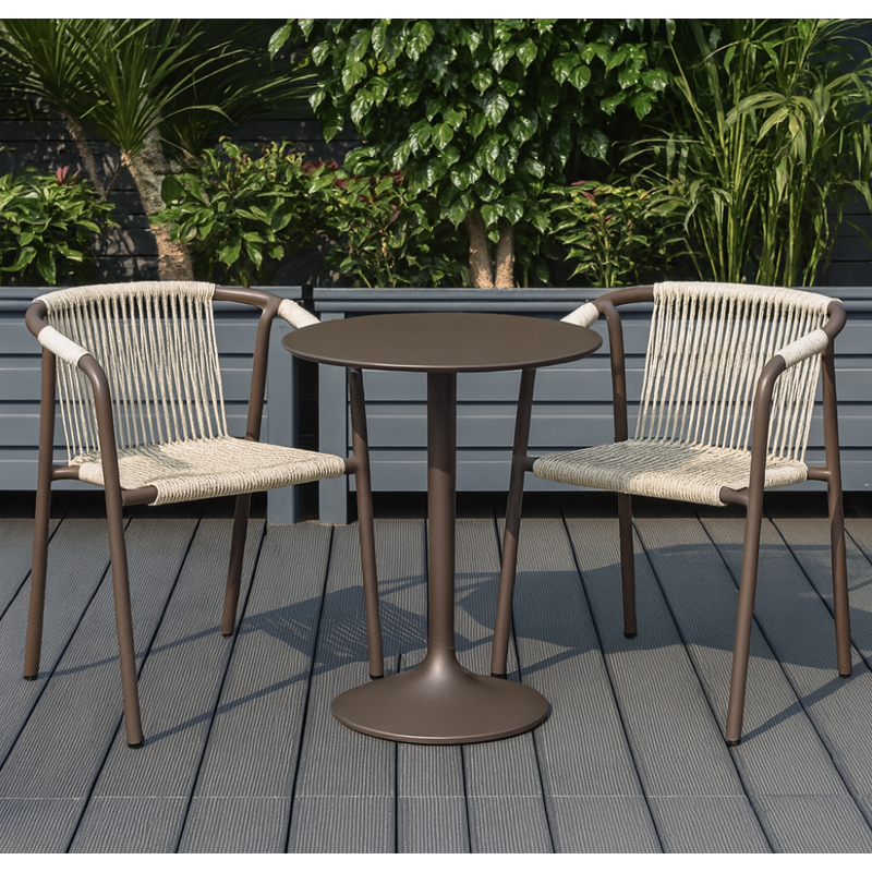 Outdoor Furniture Set Manufacturer - Aluminum Rattan Chair Table Set