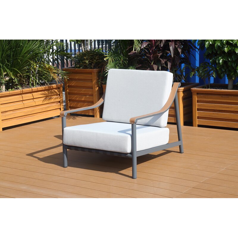 Outdoor Conversation Set Factory - Direct Aluminum Luxury Sofa Set